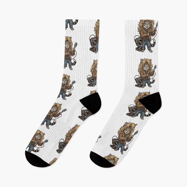 Item preview, Robert Plant Inspired Cat with The Who Records - Classic Rock Kitty designed and sold by miliemlac.