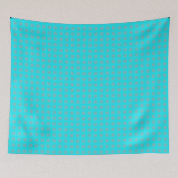 Item preview, Nia Itto Gallery - Square blue 2 - designed and sold by NIA ITTO GALLERY - Art of John Wyborn.
