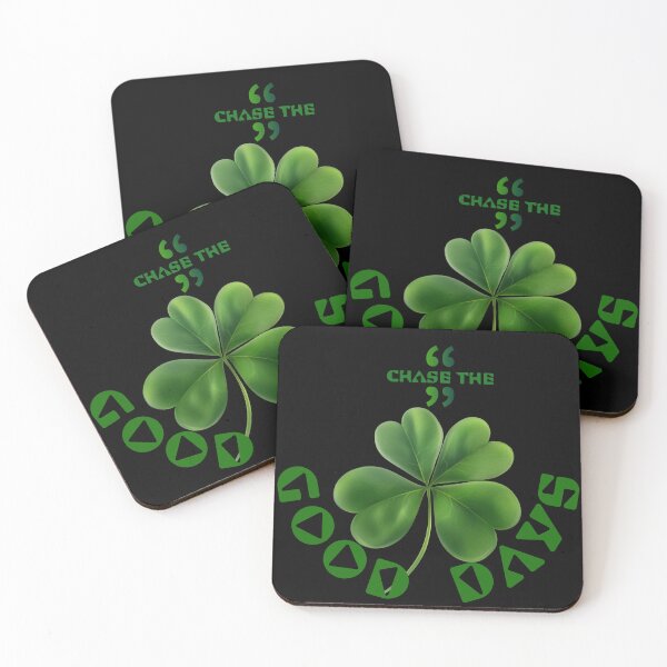 Item preview, Lucky Days - Chase The Good Days ? Typography designed and sold by Mini Pixel Perfect Co..