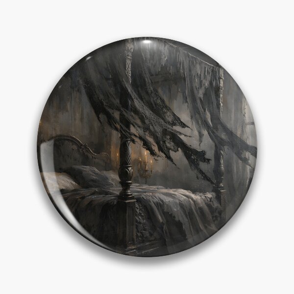 Item preview, The Frayed Silk Bedchamber - Victorian Gothic designed and sold by bapupa.