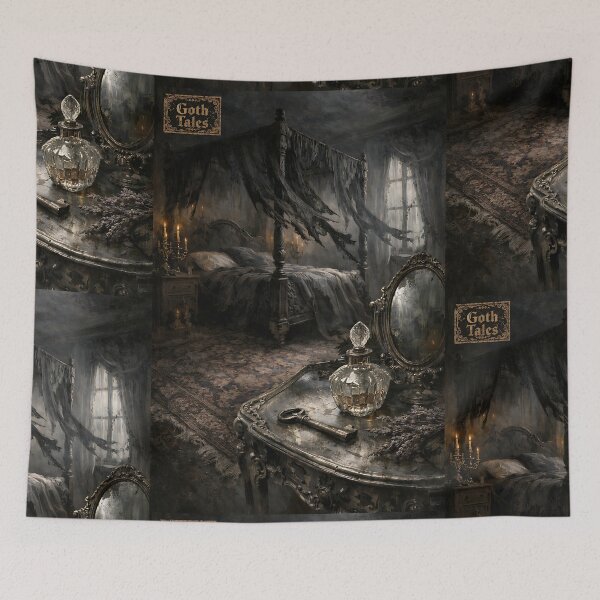 Item preview, The Frayed Silk Bedchamber - Victorian Gothic designed and sold by bapupa.