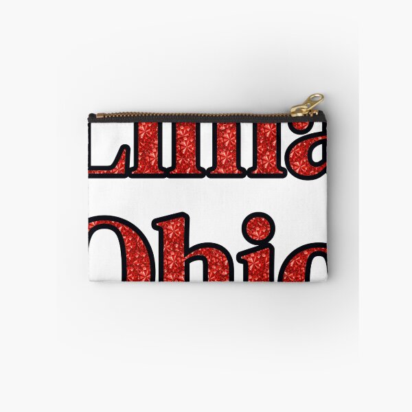 Item preview, Lima Ohio City Name With Red Rhinestone designed and sold by TheIconSmith.