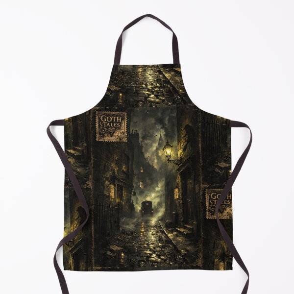 Item preview, The Gaslit Cobblestone Nocturne - Victorian Gothic designed and sold by bapupa.