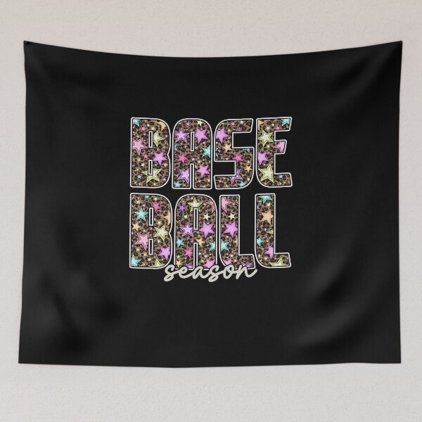 Item preview, Star Glitter Leopard Baseball Season , Tis The Season, Game Day designed and sold by vintagearttee.