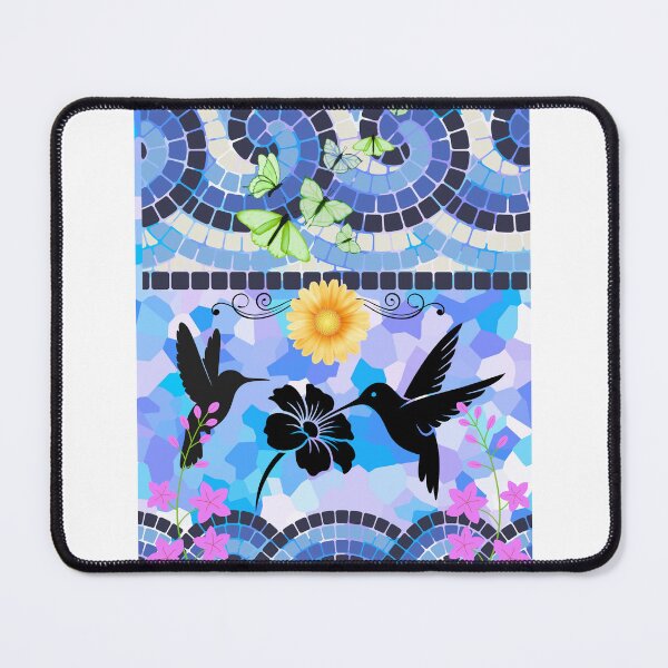 Item preview, Mosaic Hummingbirds designed and sold by ArtByTrishiaK.