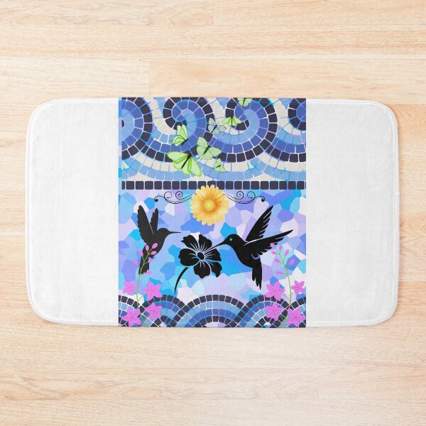 Item preview, Mosaic Hummingbirds designed and sold by ArtByTrishiaK.
