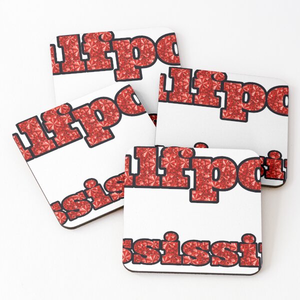 Item preview, Gulfport Mississippi City Name With Red Rhinestone designed and sold by TheIconSmith.