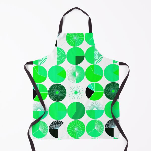 Item preview, Geometric Circles - Green Artwork designed and sold by TobyYodler.