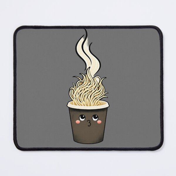 Item preview, Cute Ramen Noodles – Kawaii Hot Cup | Minimalist Food Character designed and sold by Droosam.