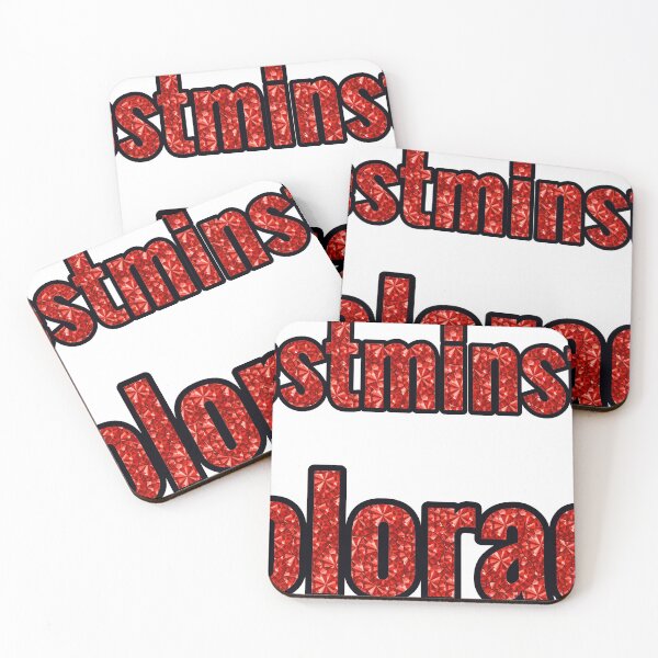 Item preview, Westminster Colorado City Name With Red Rhinestone designed and sold by TheIconSmith.