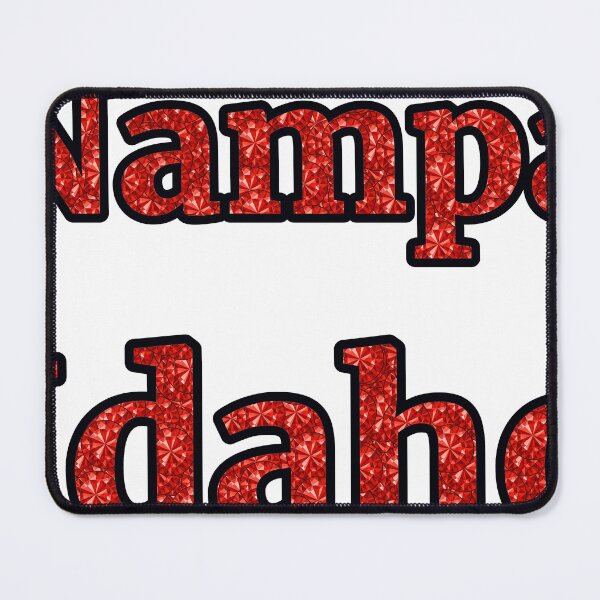 Item preview, Nampa Idaho City Name With Red Rhinestone designed and sold by TheIconSmith.