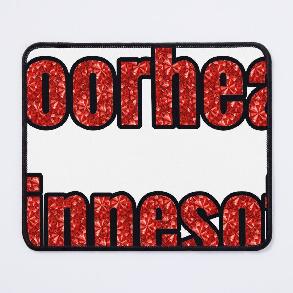 Item preview, Moorhead Minnesota City Name With Red Rhinestone designed and sold by TheIconSmith.