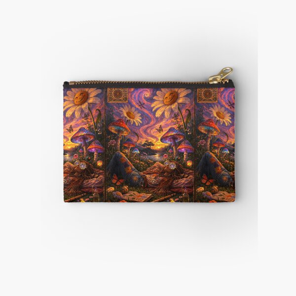 Item preview, The Funky Flower-Child Meadow - Groovy Psychedelic designed and sold by bapupa.