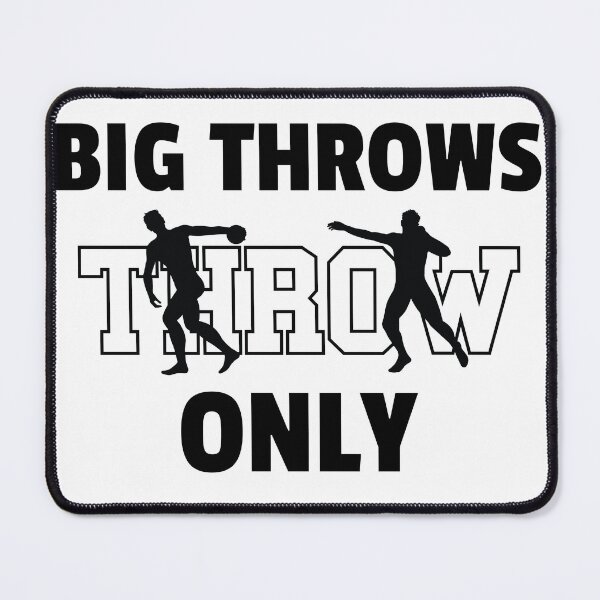 Item preview, Big Throws Only Shot Put Discus designed and sold by MartinTees.