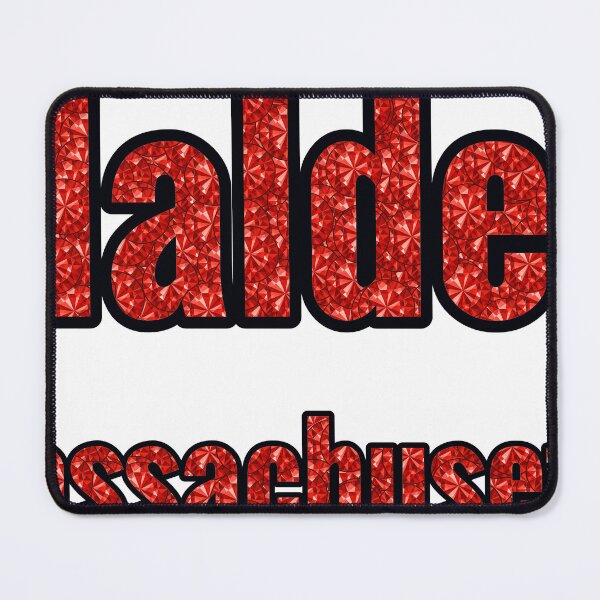 Item preview, Malden Massachusetts City Name With Red Rhinestone designed and sold by TheIconSmith.