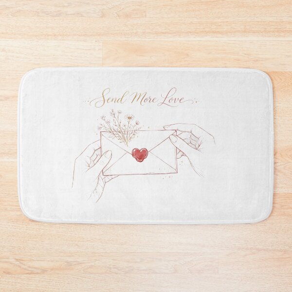 Item preview, Send More Love Fine Line Art Letter Writing designed and sold by SplashTastic.