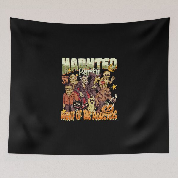 Item preview, Haunted Party Halloween designed and sold by thanhdat261291.