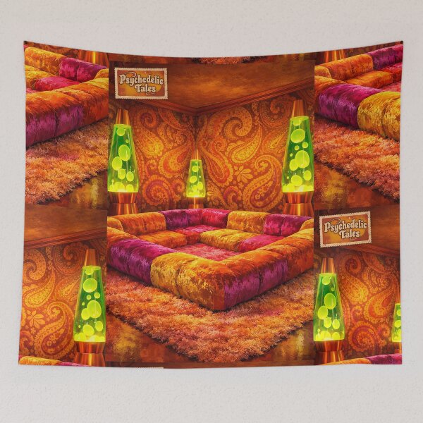 Item preview, The Lava Lamp Lounge - Groovy Psychedelic designed and sold by bapupa.
