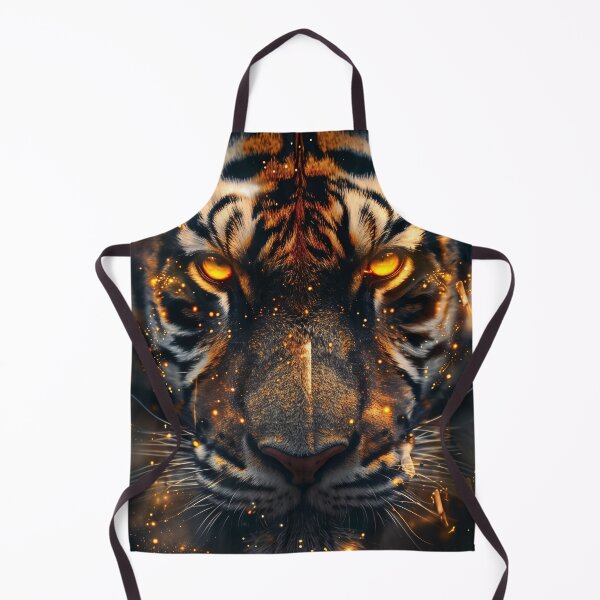 Item preview, Celestial Tiger - Cosmic Animal Artwork designed and sold by QuantumDrift.