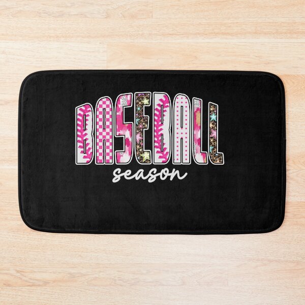 Item preview, Pink Checkered Glitter Leopard Baseball Season , Tis The Season, Game Day designed and sold by vintagearttee.