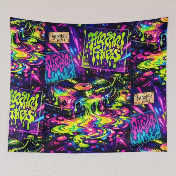 Item preview, The Vinyl Vortex - Groovy Psychedelic designed and sold by bapupa.
