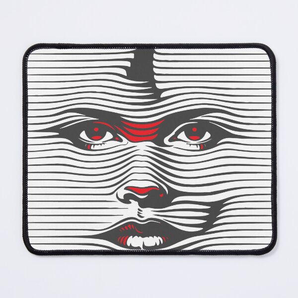 Item preview, Smooth wave distortions give the face a fluid, almost digital transformation effect. designed and sold by Dejbar.
