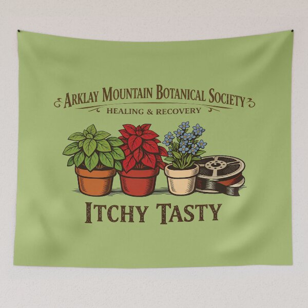 Item preview, Arklay Mountain Botanical Society Retro Logo designed and sold by agearb.