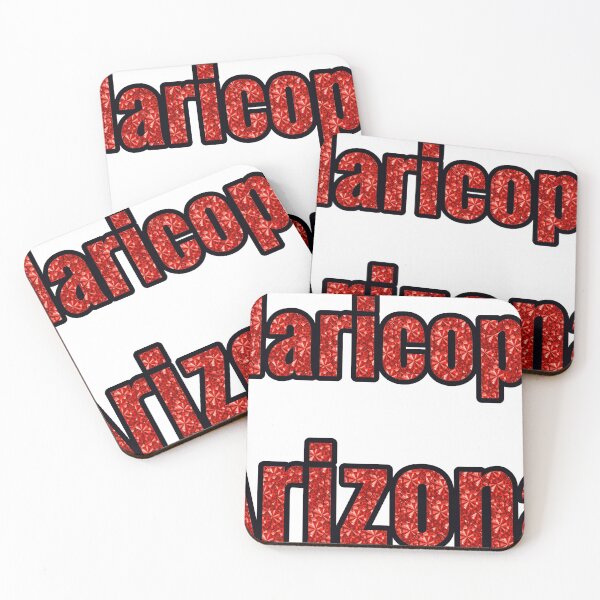 Item preview, Maricopa Arizona City Name With Red Rhinestone designed and sold by TheIconSmith.