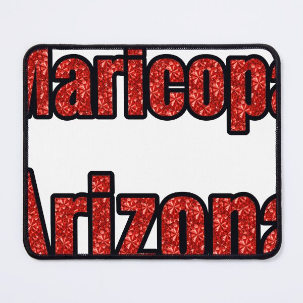 Item preview, Maricopa Arizona City Name With Red Rhinestone designed and sold by TheIconSmith.