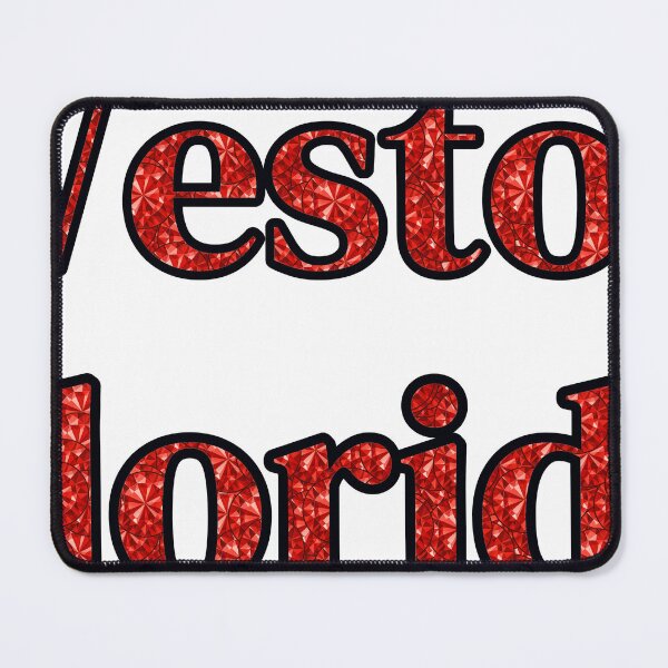 Item preview, Weston Florida City Name With Red Rhinestone designed and sold by TheIconSmith.
