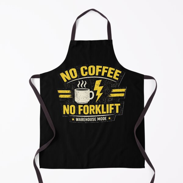 Item preview, No Coffee No Forklift Funny Operator designed and sold by RetroNibylander.