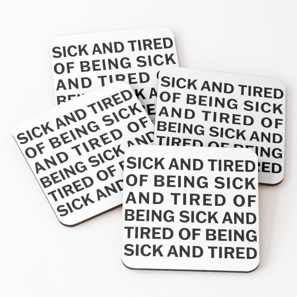 Item preview, Spoonie Life – Sick and Tired of It designed and sold by Designs by Jesabee.