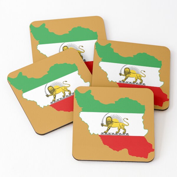 Item preview, Persian Iran Flag Symbol | Detailed Iranian Persian Lion and Sun Symbols designed and sold by Based History.