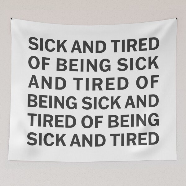 Item preview, Spoonie Life – Sick and Tired of It designed and sold by Designs by Jesabee.