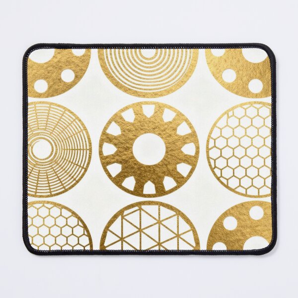 Item preview, Geometric Circles - Golden Artwork designed and sold by TobyYodler.