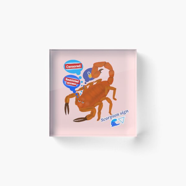 Item preview, Scorpion sign designed and sold by Daniel Vasco.