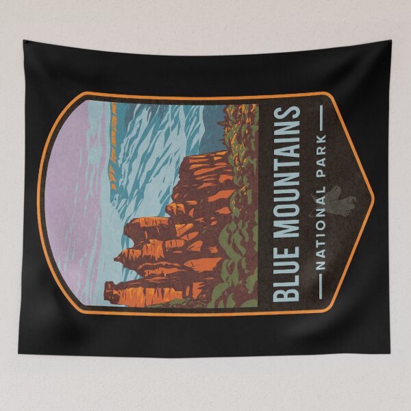 Item preview, Blue Mountains National Park Australia designed and sold by JordanHolmes.