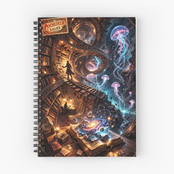 Item preview, The Tesseract Library - Mind-Bending Psychedelic designed and sold by bapupa.