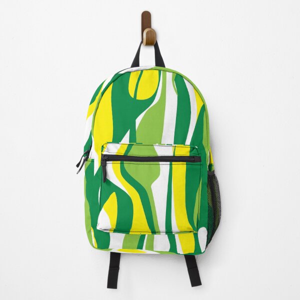 Item preview, Spring pattern psychedelic element earth retro flow green designed and sold by Luzi Illustrella.