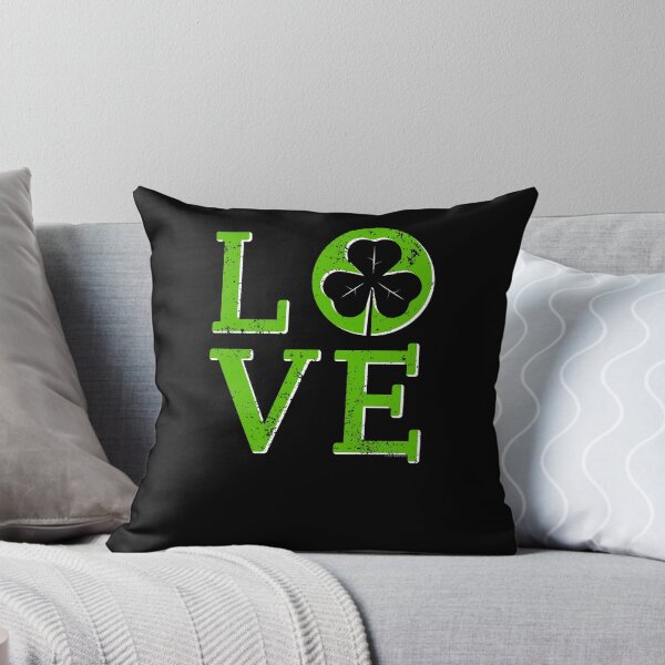 Item preview, LOVE Clover St Patrick T Shirt St Patricks Day Shirt designed and sold by shoppzee.