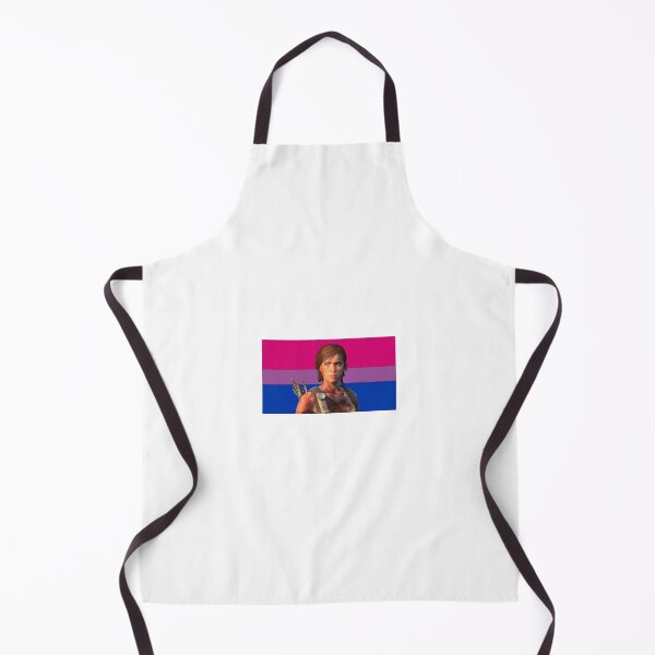 Item preview, Santa Barbara Ellie Williams with Bisexual Flag designed and sold by maelrusydesigns.
