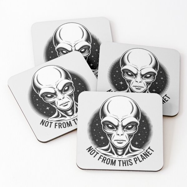 Item preview, Alien - Not from this planet designed and sold by 123ks.
