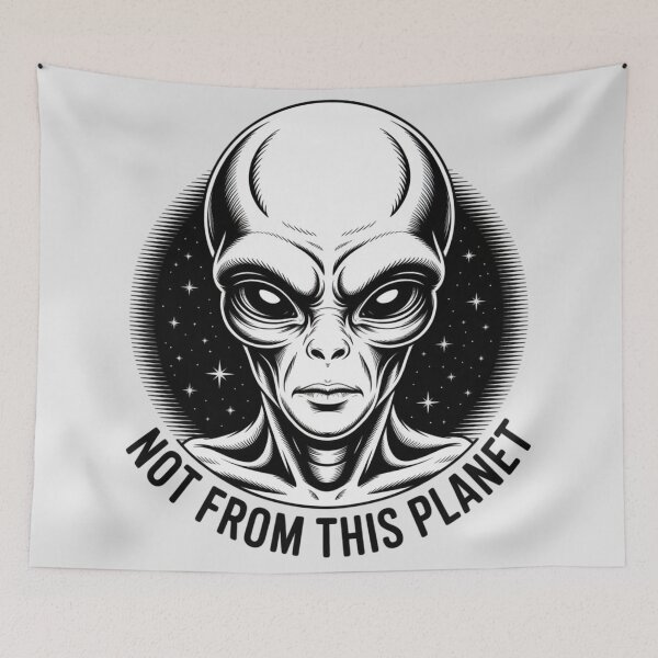 Item preview, Alien - Not from this planet designed and sold by 123ks.