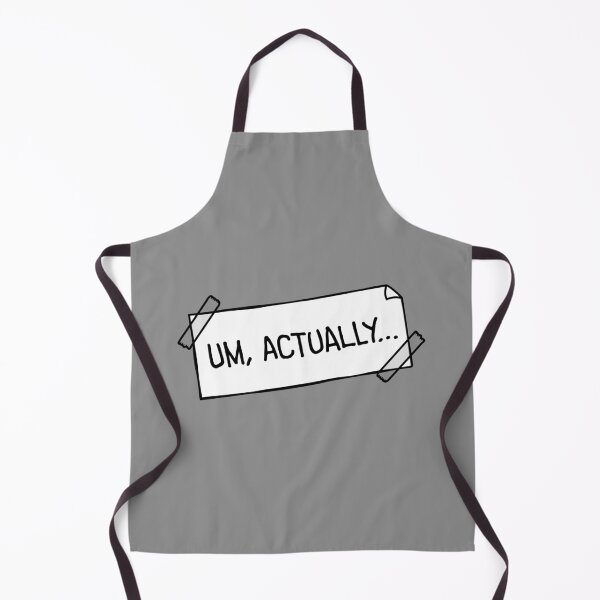 Item preview, Um Actually Note Taped Nerd Funny Sarcastic Correction Quote  designed and sold by shirt-o-mat.