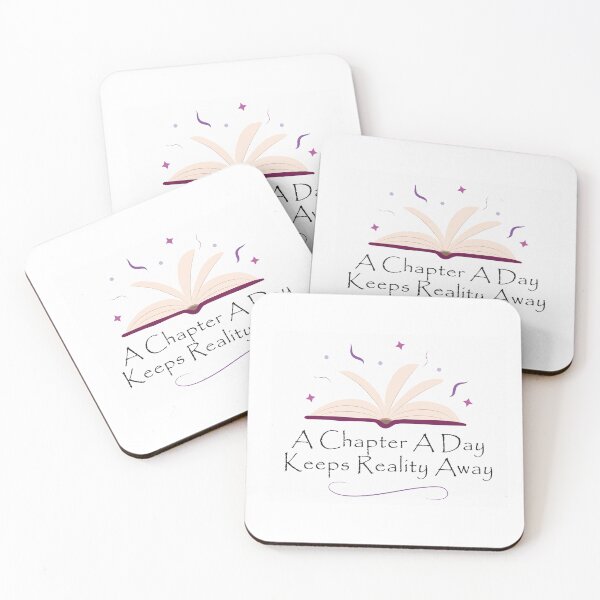 Item preview, A Chapter A Day Keeps Reality Away designed and sold by Purple Wand Designs.