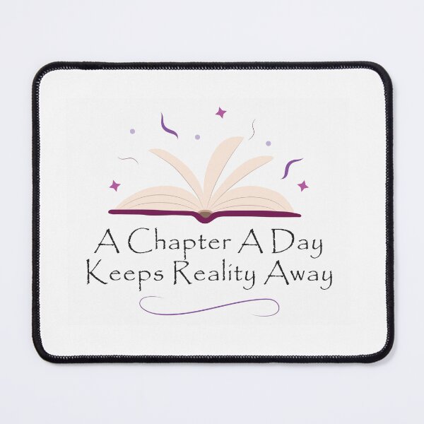 Item preview, A Chapter A Day Keeps Reality Away designed and sold by Purple Wand Designs.
