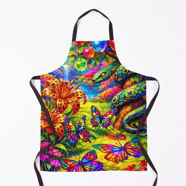 Item preview, The Flora-Fauna Fusion - Psychedelic Art designed and sold by bapupa.