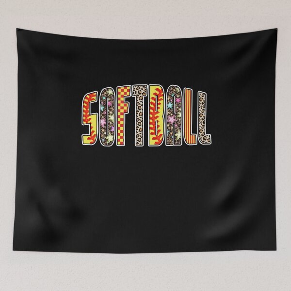 Item preview,  Star Glitter Leopard Softball Season , Game Day, Sport Lover designed and sold by vintagearttee.