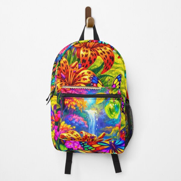 Item preview, The Flora-Fauna Fusion - Psychedelic Art designed and sold by bapupa.
