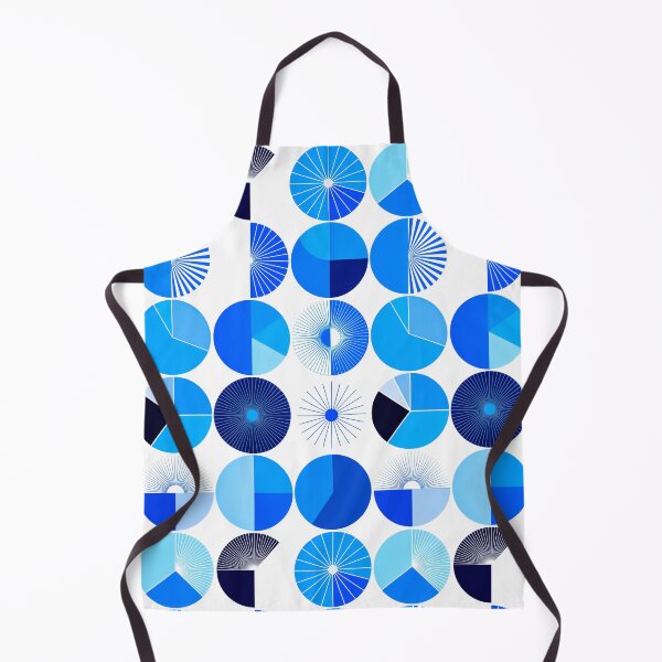 Item preview, Geometric Circles - Blue Artwork designed and sold by TobyYodler.